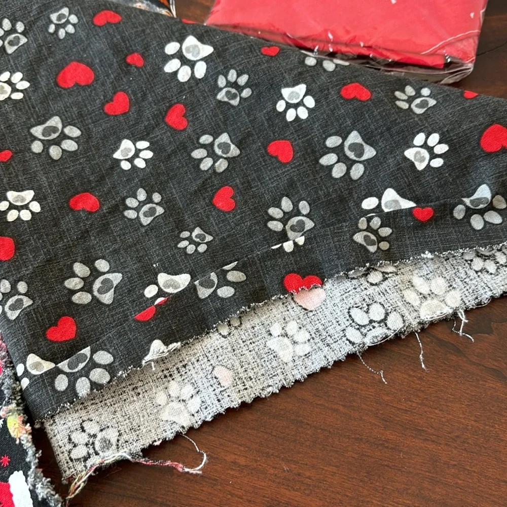Assorted pet bandana bundle -6 total